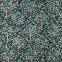 Bedgeburry Peacock Fabric by the Metre